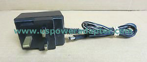 New Global Village Communication AC Power Adapter 9V 500mA UK 3 Pin - P/N BD43-3001